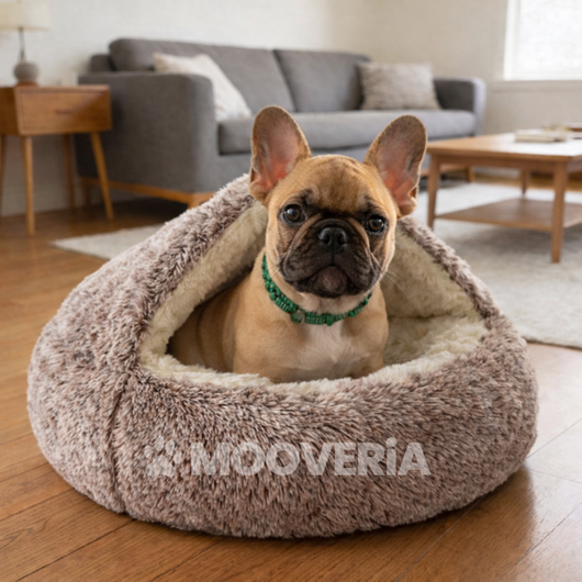 Cocon Anti-Stress Mooveria™ – Coussin Apaisant pour Chien